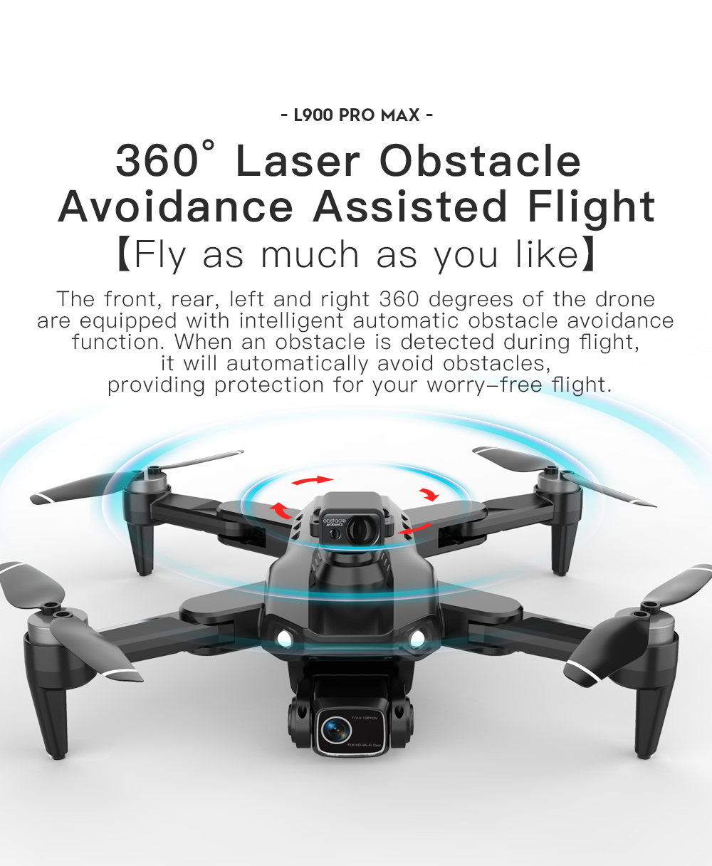 LYZRC L900 PRO MAX Laser obsta - Drone Mapping recensie en prijs