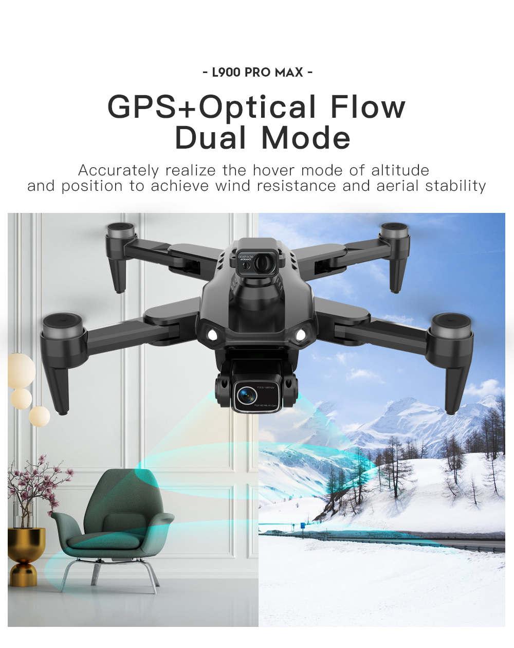 LYZRC L900 PRO MAX Laser obsta - Drone Mapping recensie en prijs